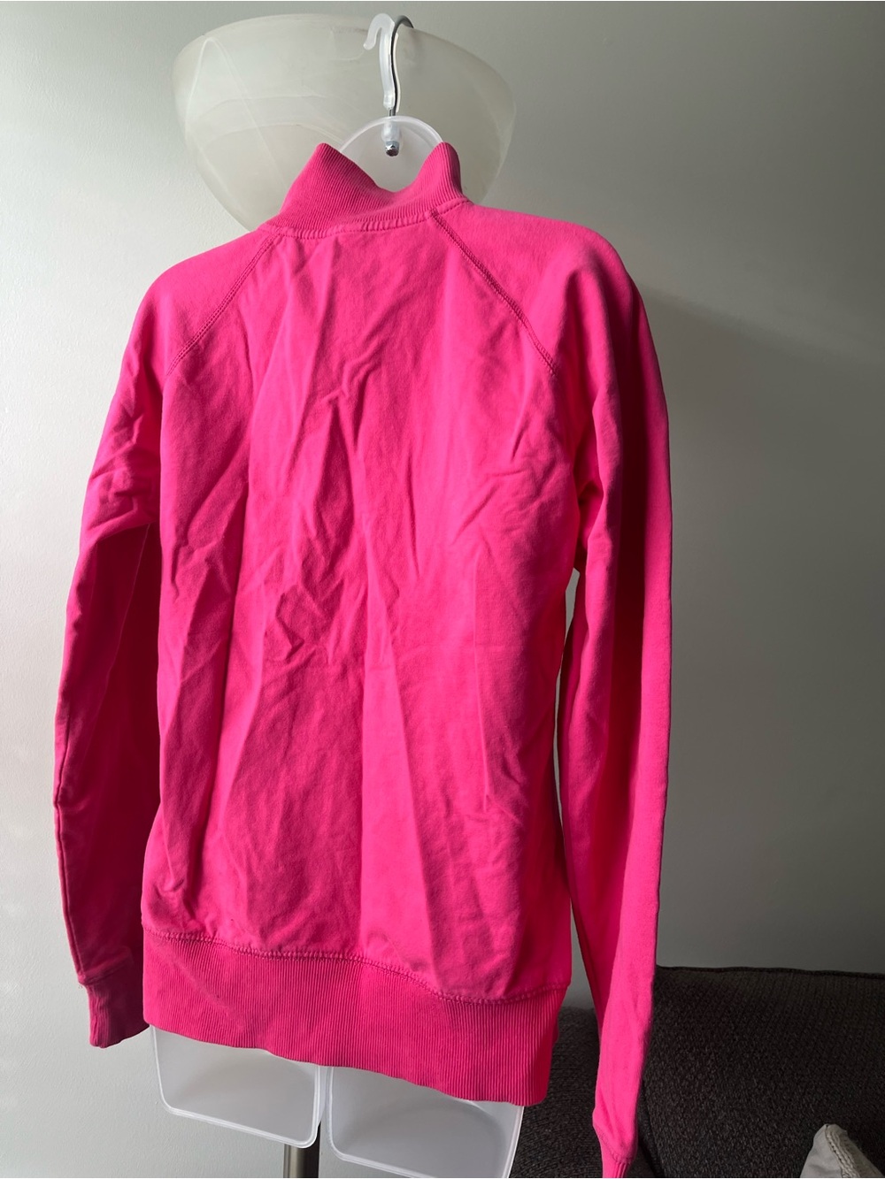 Jeep Hot Pink Zip-Front Mock Neck Zip Up - Picture 3 of 5